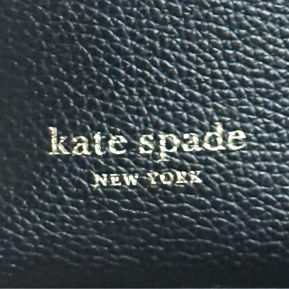 Kate Spade Mini Black Leather Bucket Top Handle Handbag! - Picture 9 of 9